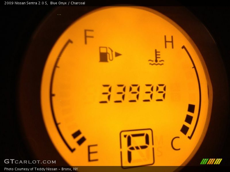 Blue Onyx / Charcoal 2009 Nissan Sentra 2.0 S