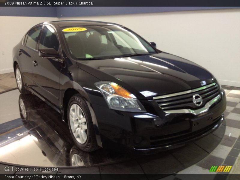 Super Black / Charcoal 2009 Nissan Altima 2.5 SL