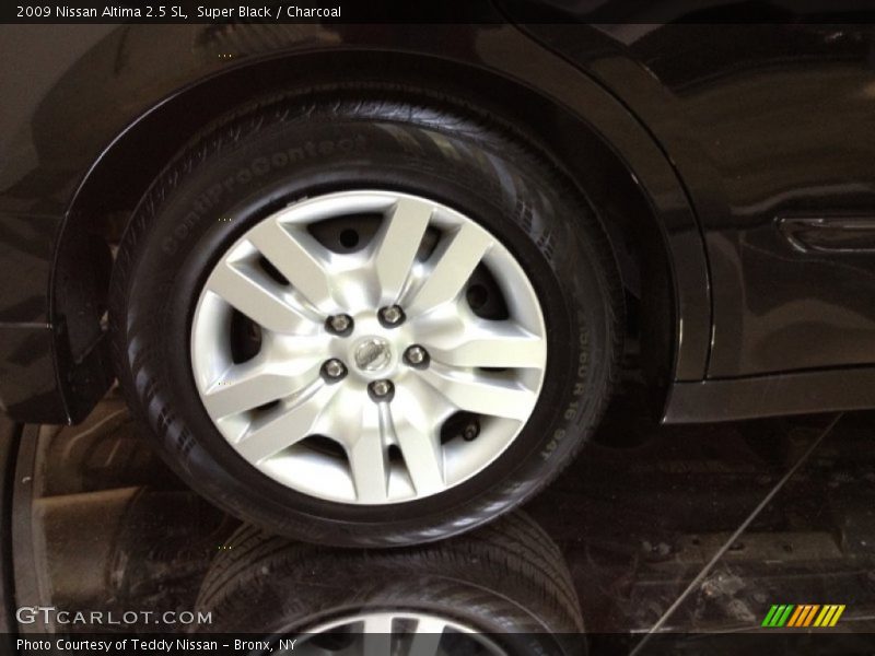 Super Black / Charcoal 2009 Nissan Altima 2.5 SL