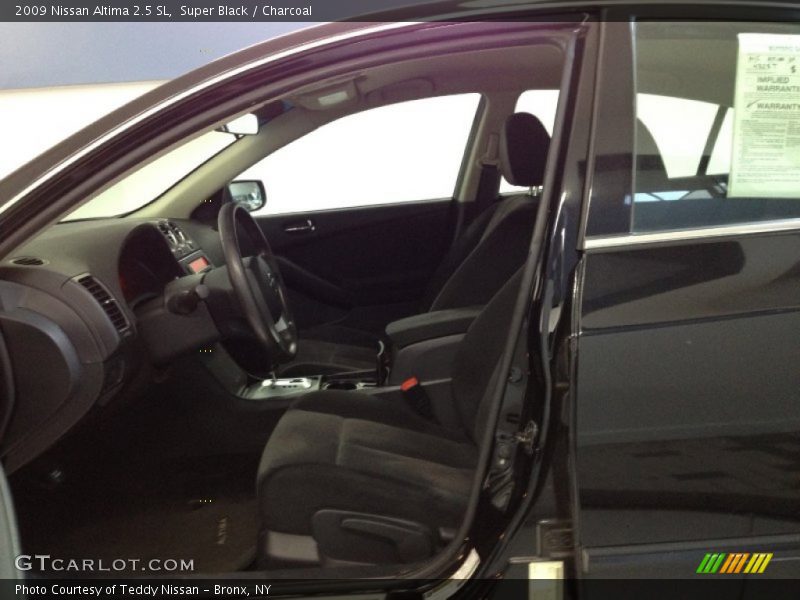 Super Black / Charcoal 2009 Nissan Altima 2.5 SL