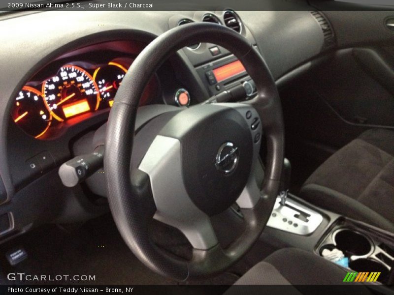 Super Black / Charcoal 2009 Nissan Altima 2.5 SL