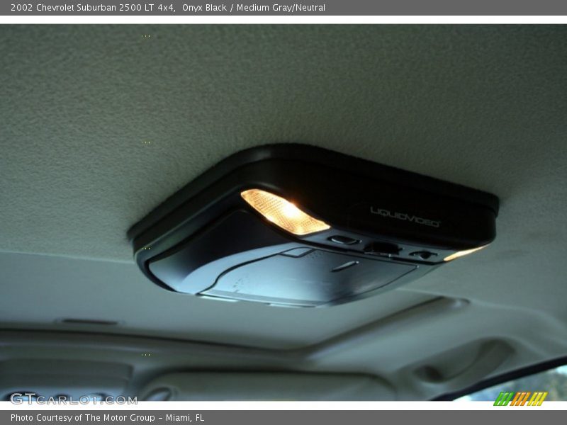 Onyx Black / Medium Gray/Neutral 2002 Chevrolet Suburban 2500 LT 4x4