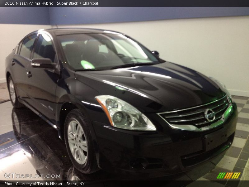 Super Black / Charcoal 2010 Nissan Altima Hybrid