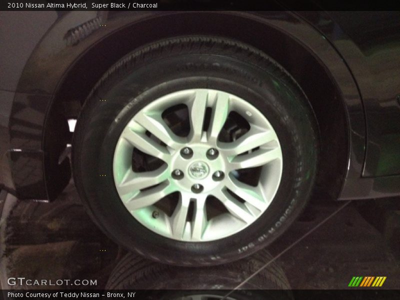 Super Black / Charcoal 2010 Nissan Altima Hybrid