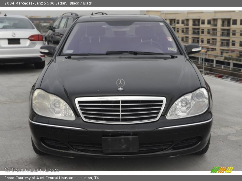 Black / Black 2004 Mercedes-Benz S 500 Sedan