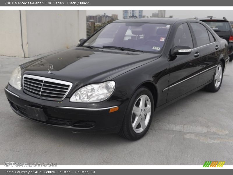Black / Black 2004 Mercedes-Benz S 500 Sedan