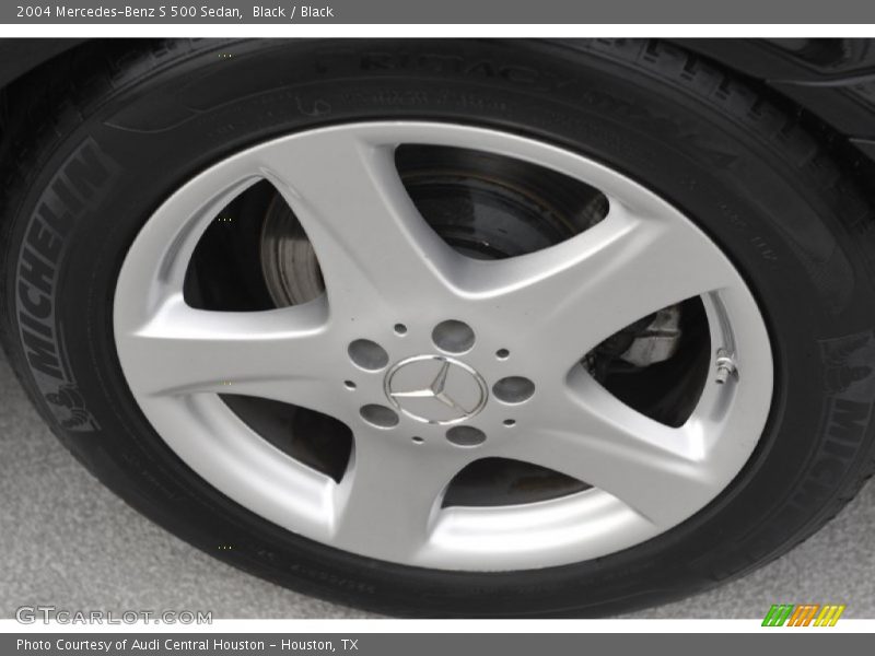 Black / Black 2004 Mercedes-Benz S 500 Sedan