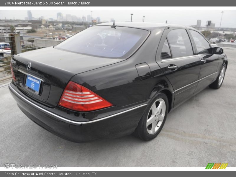 Black / Black 2004 Mercedes-Benz S 500 Sedan
