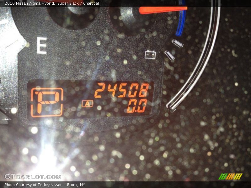 Super Black / Charcoal 2010 Nissan Altima Hybrid