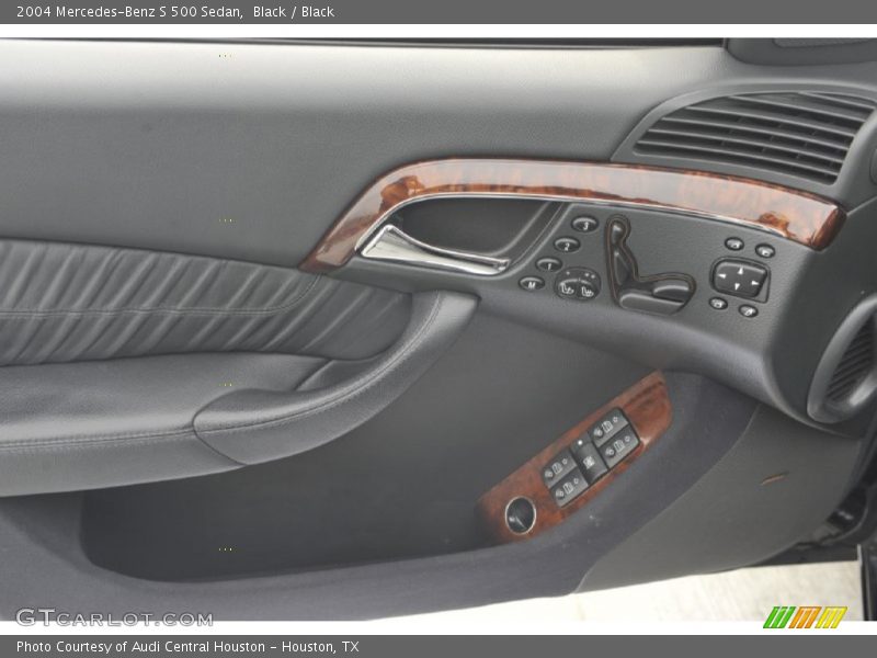 Black / Black 2004 Mercedes-Benz S 500 Sedan