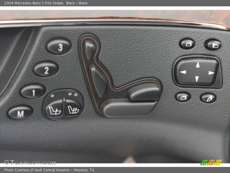 Black / Black 2004 Mercedes-Benz S 500 Sedan