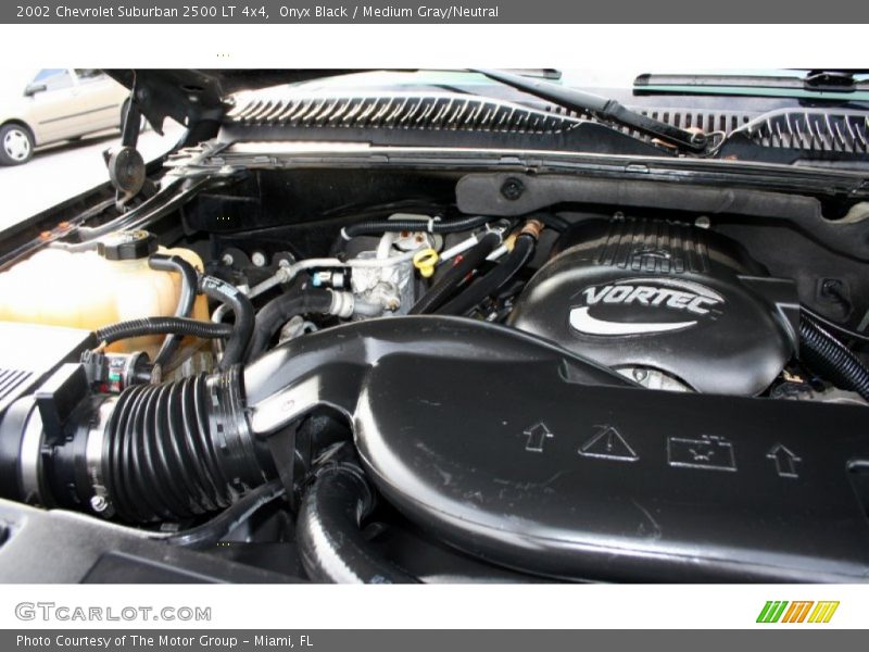 Onyx Black / Medium Gray/Neutral 2002 Chevrolet Suburban 2500 LT 4x4