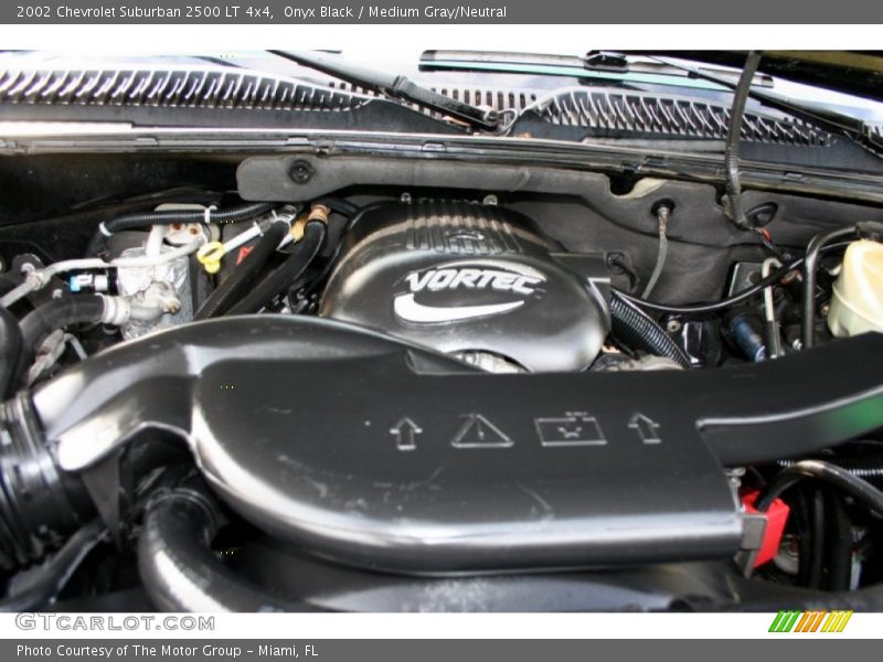 Onyx Black / Medium Gray/Neutral 2002 Chevrolet Suburban 2500 LT 4x4
