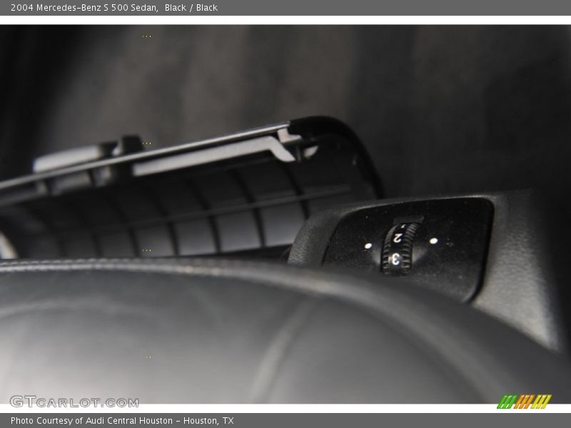 Black / Black 2004 Mercedes-Benz S 500 Sedan