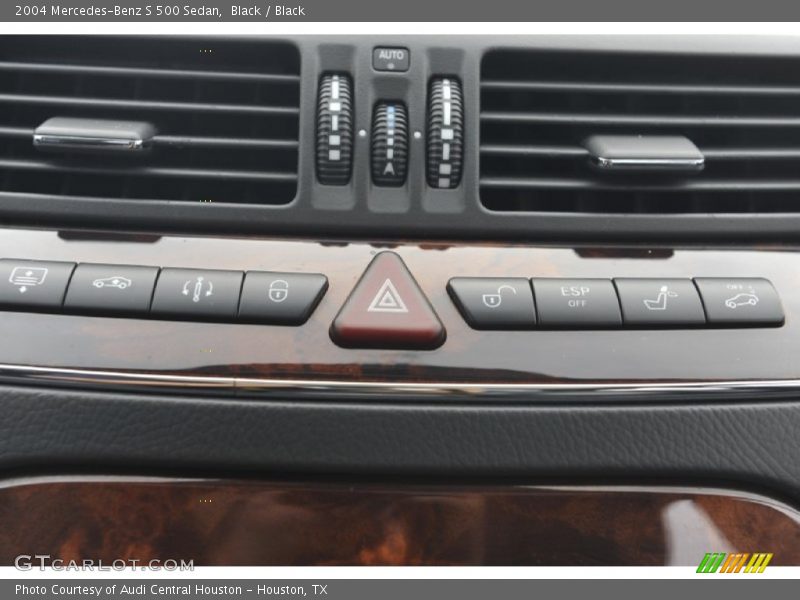Black / Black 2004 Mercedes-Benz S 500 Sedan