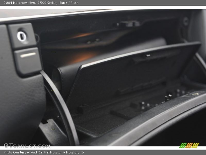 Black / Black 2004 Mercedes-Benz S 500 Sedan