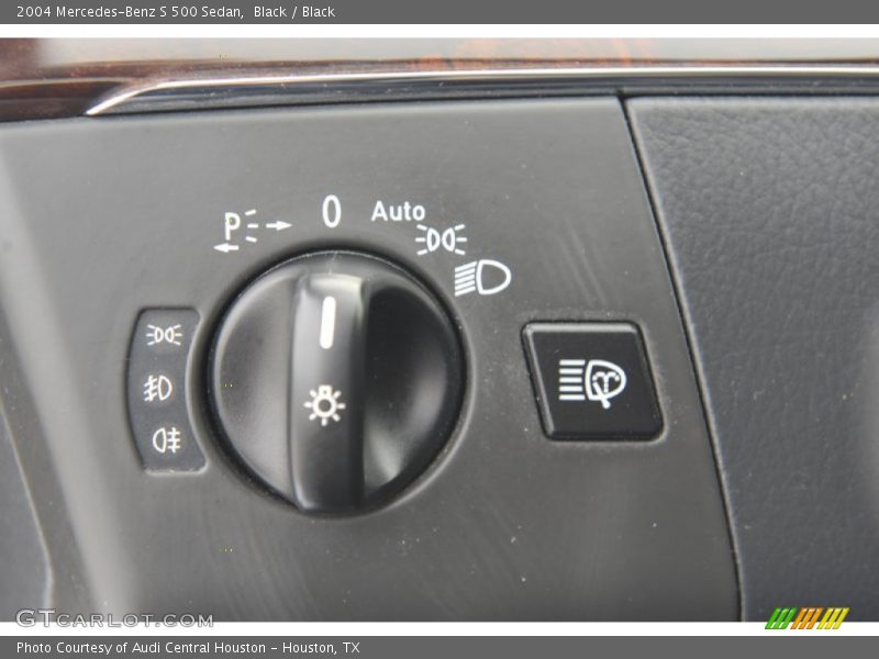 Black / Black 2004 Mercedes-Benz S 500 Sedan