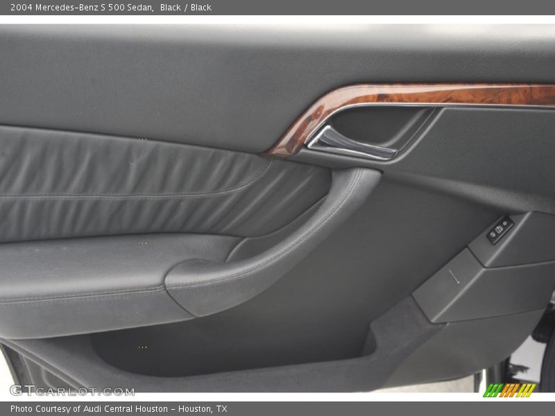 Black / Black 2004 Mercedes-Benz S 500 Sedan