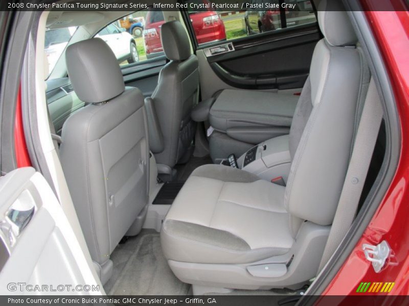 Inferno Red Crystal Pearlcoat / Pastel Slate Gray 2008 Chrysler Pacifica Touring Signature Series