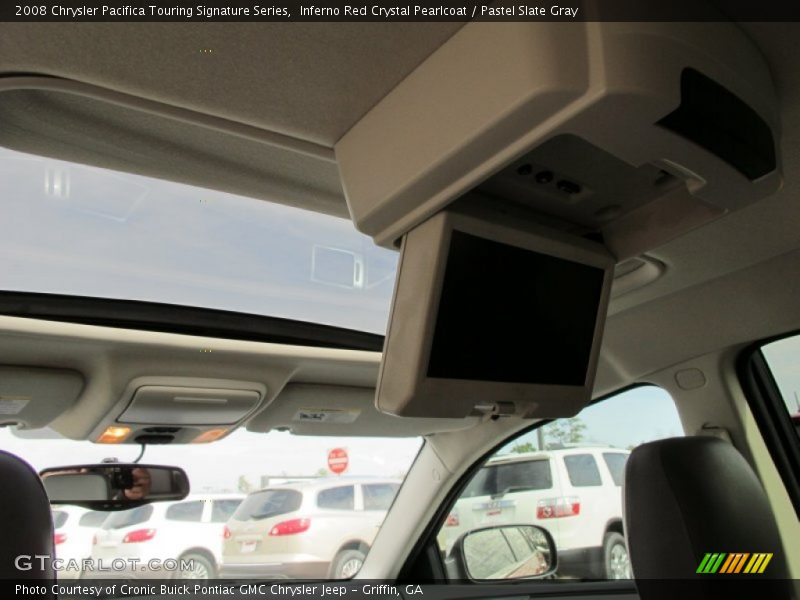 Inferno Red Crystal Pearlcoat / Pastel Slate Gray 2008 Chrysler Pacifica Touring Signature Series