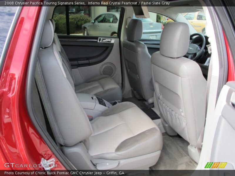 Inferno Red Crystal Pearlcoat / Pastel Slate Gray 2008 Chrysler Pacifica Touring Signature Series