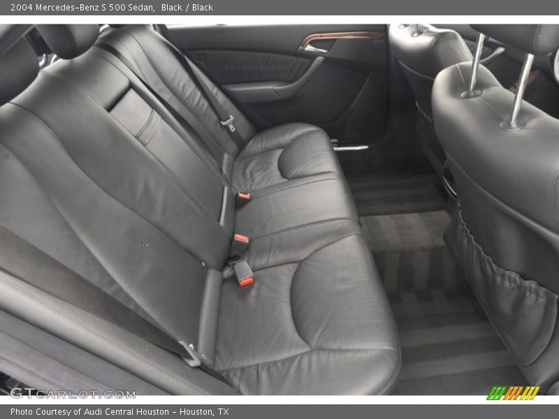 Black / Black 2004 Mercedes-Benz S 500 Sedan
