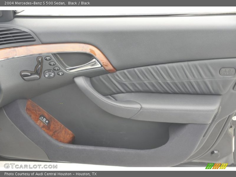 Black / Black 2004 Mercedes-Benz S 500 Sedan