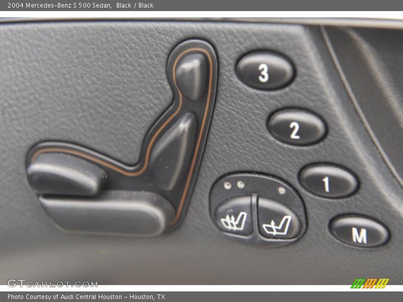 Black / Black 2004 Mercedes-Benz S 500 Sedan