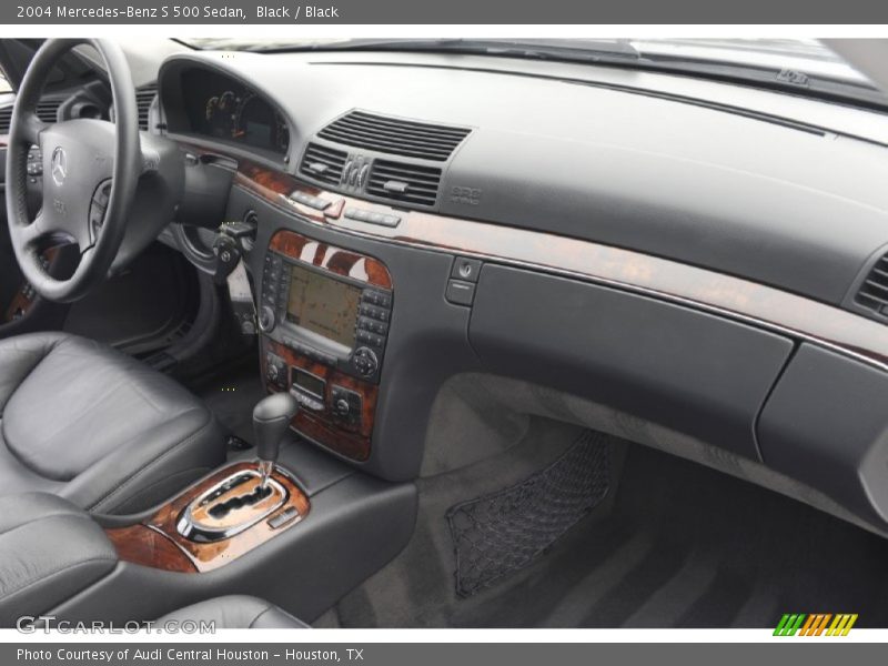 Black / Black 2004 Mercedes-Benz S 500 Sedan