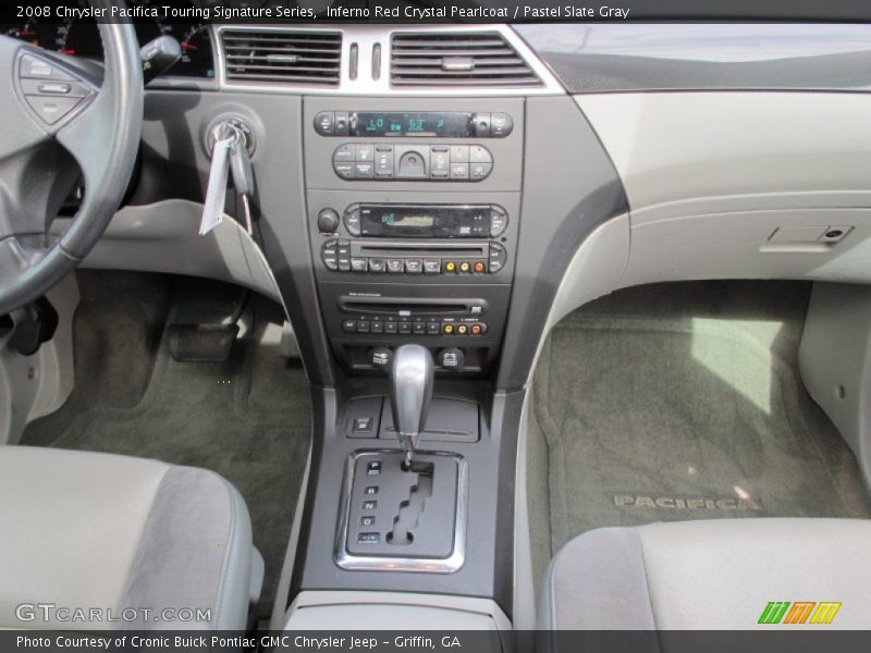 Inferno Red Crystal Pearlcoat / Pastel Slate Gray 2008 Chrysler Pacifica Touring Signature Series