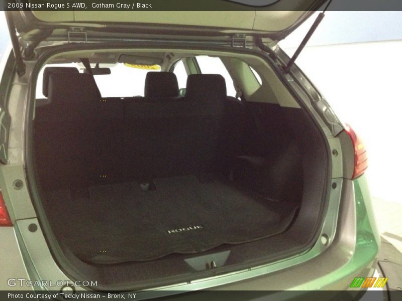 Gotham Gray / Black 2009 Nissan Rogue S AWD