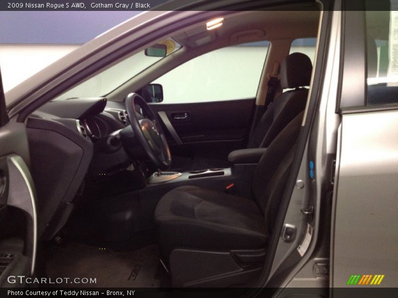 Gotham Gray / Black 2009 Nissan Rogue S AWD