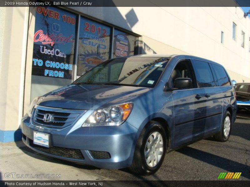 Bali Blue Pearl / Gray 2009 Honda Odyssey LX