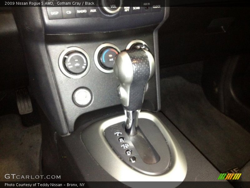 Gotham Gray / Black 2009 Nissan Rogue S AWD