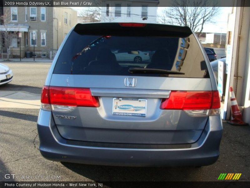 Bali Blue Pearl / Gray 2009 Honda Odyssey LX