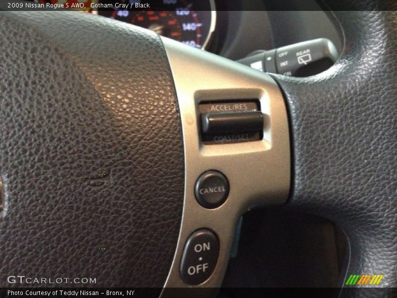 Gotham Gray / Black 2009 Nissan Rogue S AWD