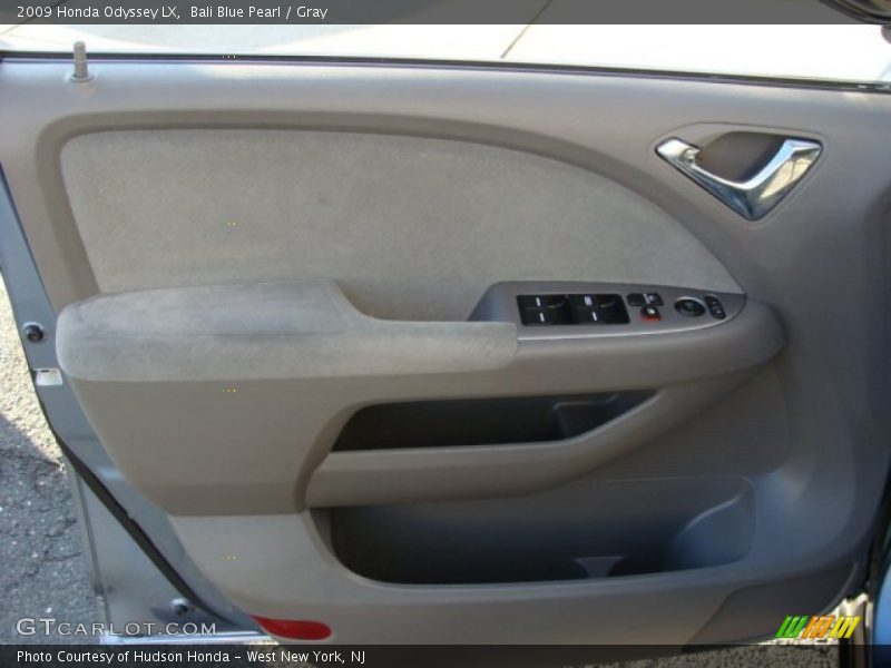 Bali Blue Pearl / Gray 2009 Honda Odyssey LX