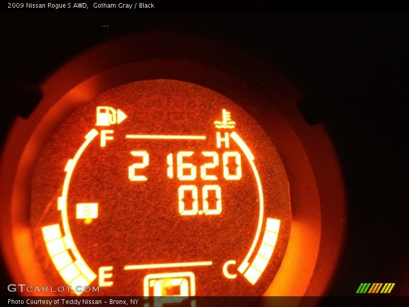 Gotham Gray / Black 2009 Nissan Rogue S AWD