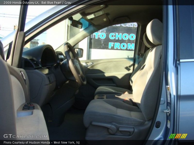 Bali Blue Pearl / Gray 2009 Honda Odyssey LX