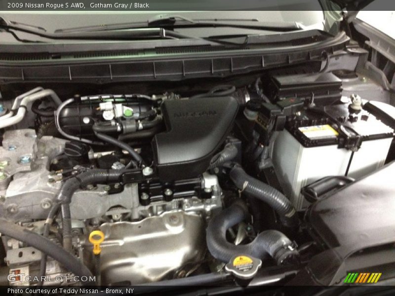 Gotham Gray / Black 2009 Nissan Rogue S AWD