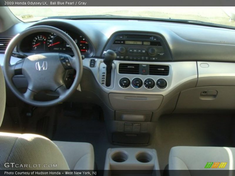 Bali Blue Pearl / Gray 2009 Honda Odyssey LX