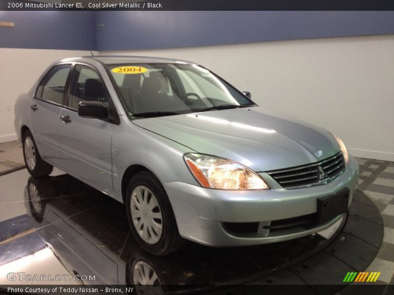 Cool Silver Metallic / Black 2006 Mitsubishi Lancer ES