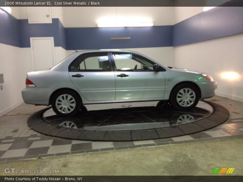 Cool Silver Metallic / Black 2006 Mitsubishi Lancer ES