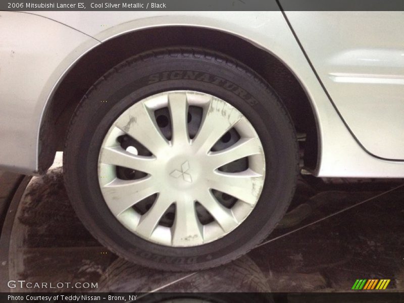 Cool Silver Metallic / Black 2006 Mitsubishi Lancer ES