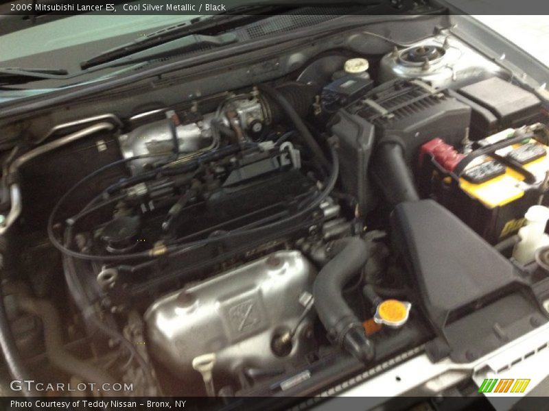 Cool Silver Metallic / Black 2006 Mitsubishi Lancer ES
