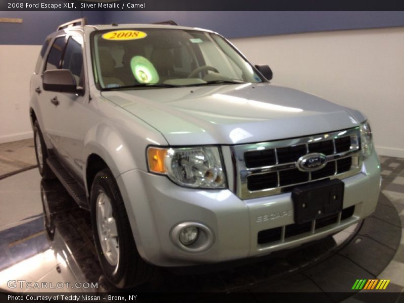 Silver Metallic / Camel 2008 Ford Escape XLT
