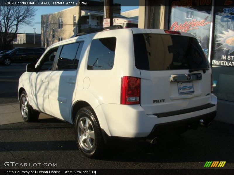 Taffeta White / Gray 2009 Honda Pilot EX 4WD