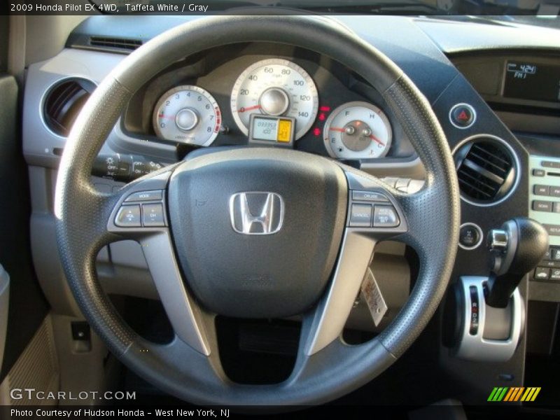 Taffeta White / Gray 2009 Honda Pilot EX 4WD