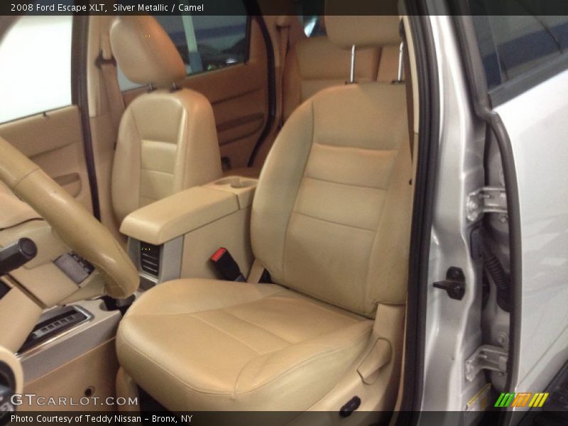 Silver Metallic / Camel 2008 Ford Escape XLT