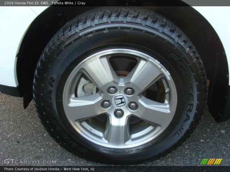 Taffeta White / Gray 2009 Honda Pilot EX 4WD